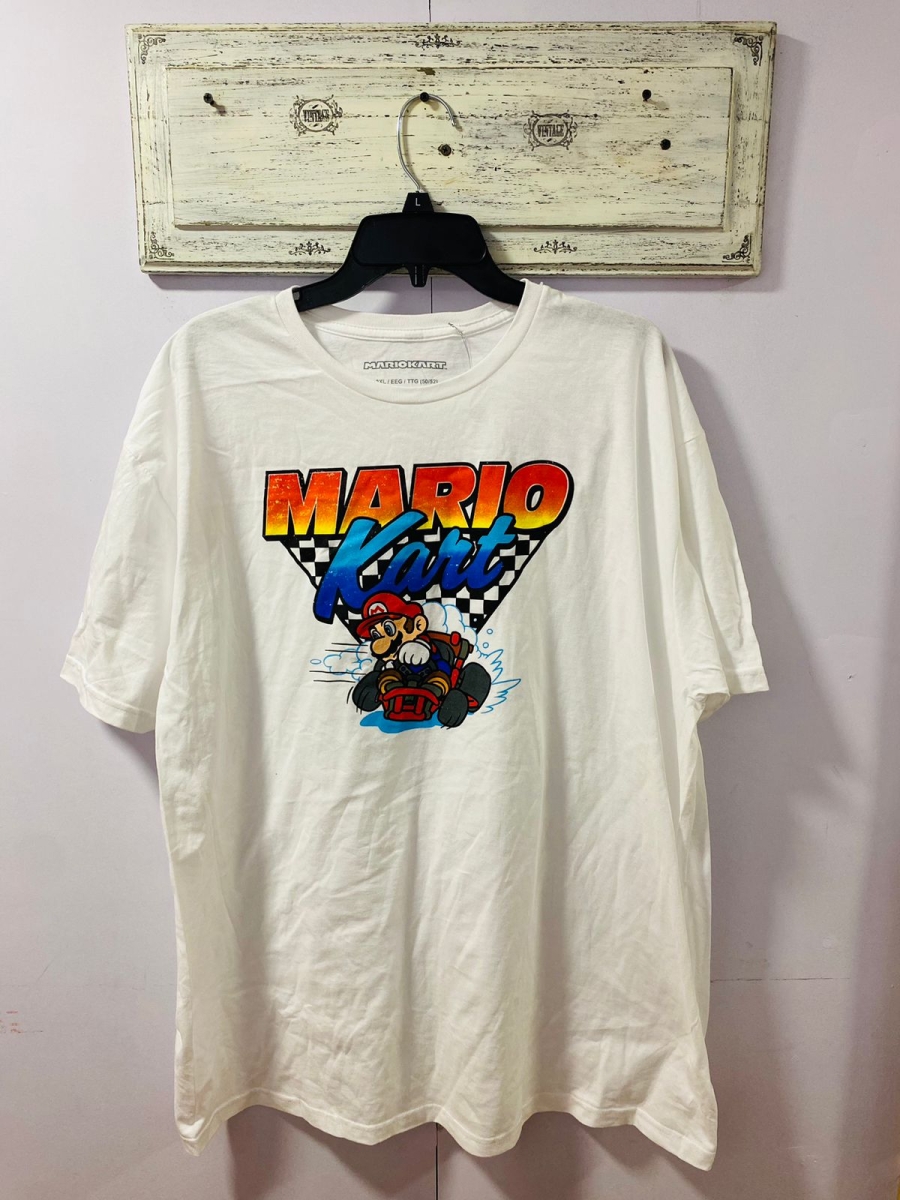 Polera hombre Oficial Mario Kart Color Blanco 