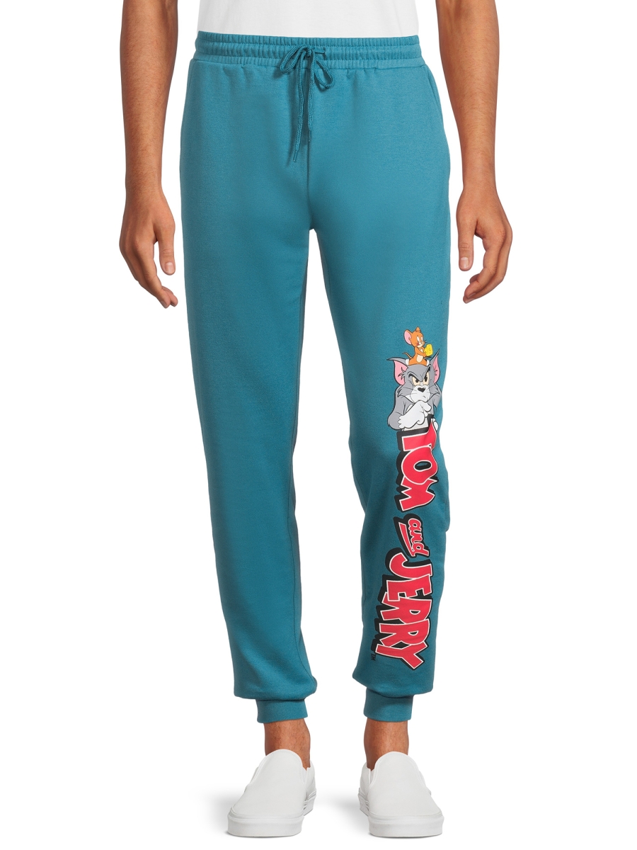 Pantalon Jogger graficos de Tom y Jerry para hombres 