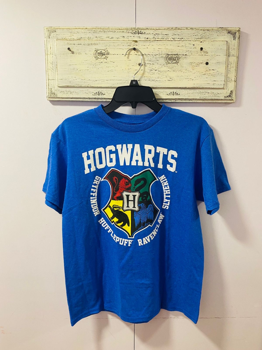 Polera Harry Potter para niño color azul marino 