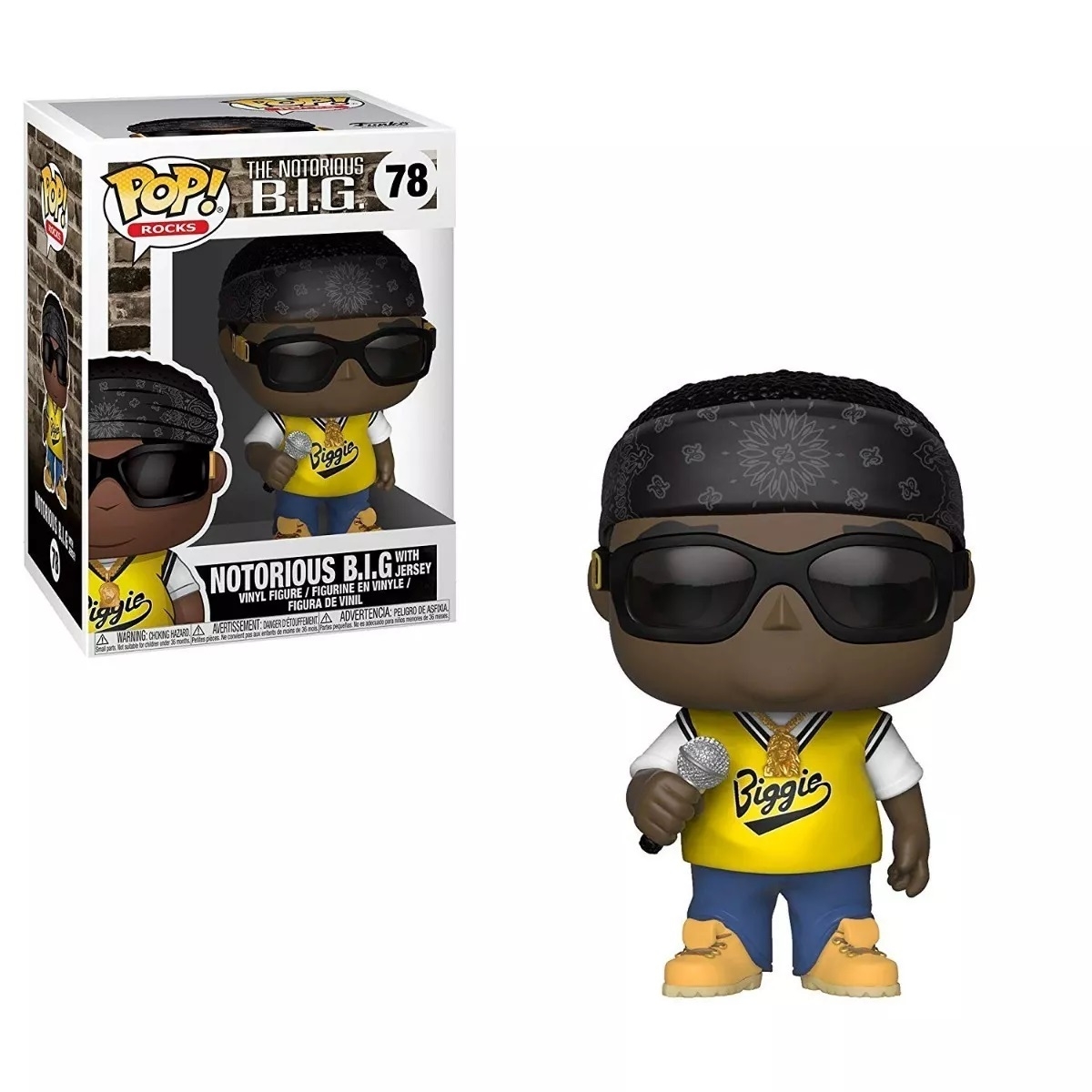 FUNKO POP NOTORIOUS B.I.G CON JERSEY (78)