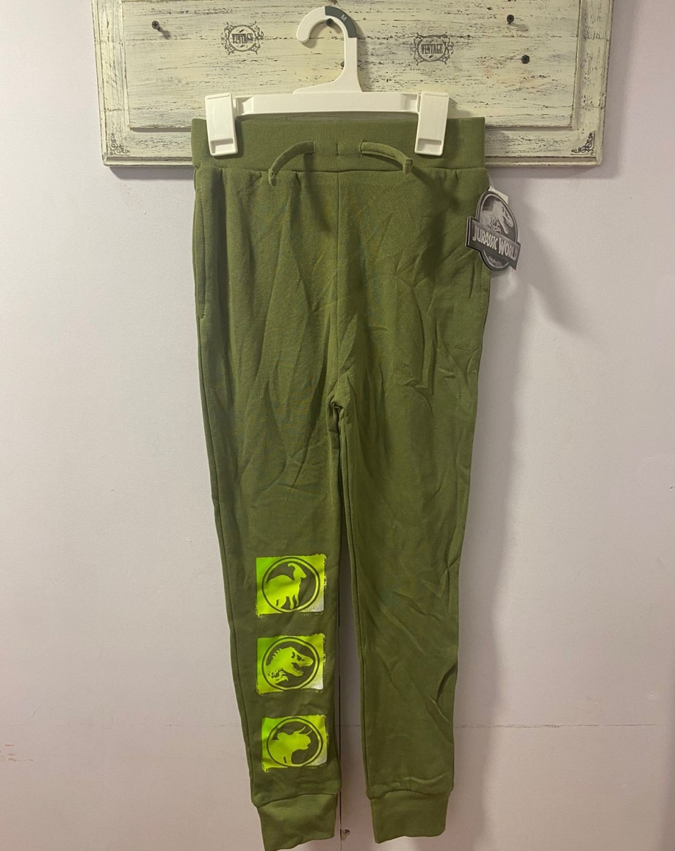 Pantalon Deportivo Jurrasic World Niño color verde 