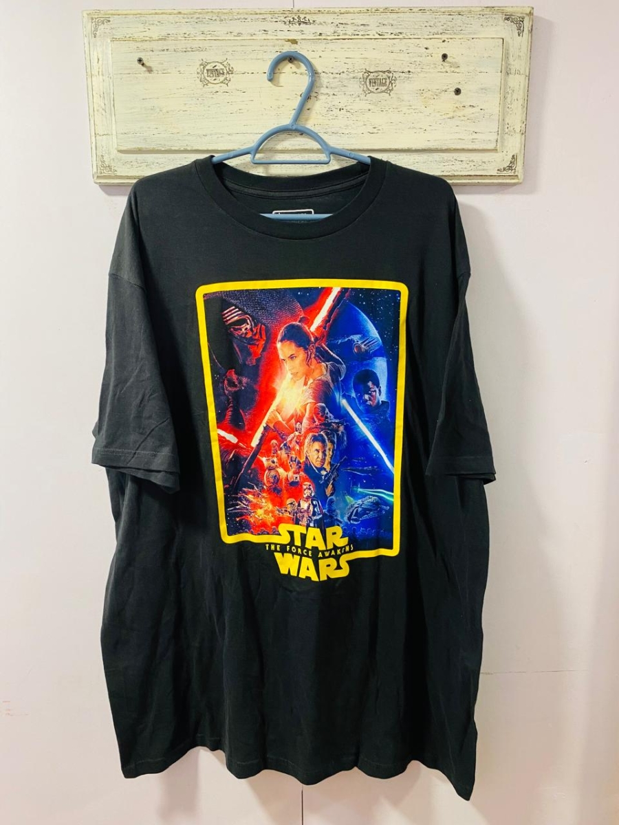 Polera Star Wars para hombre color negro