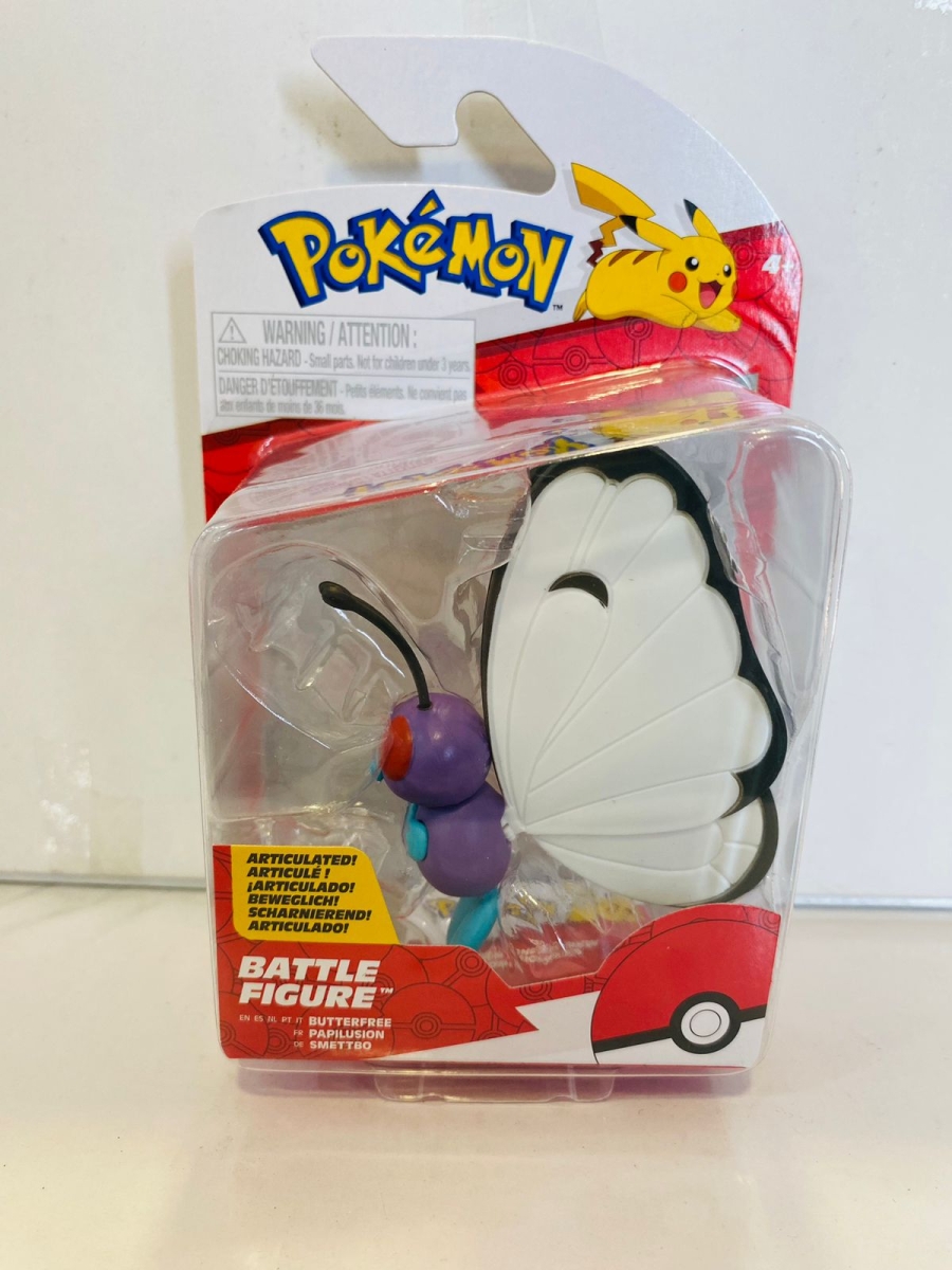 Figura de batalla de Butterfree de Pokémon de 7,5 cm