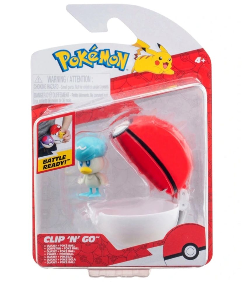 Pokémon Clip 'N' Go Horsea and Net Ball Play Set