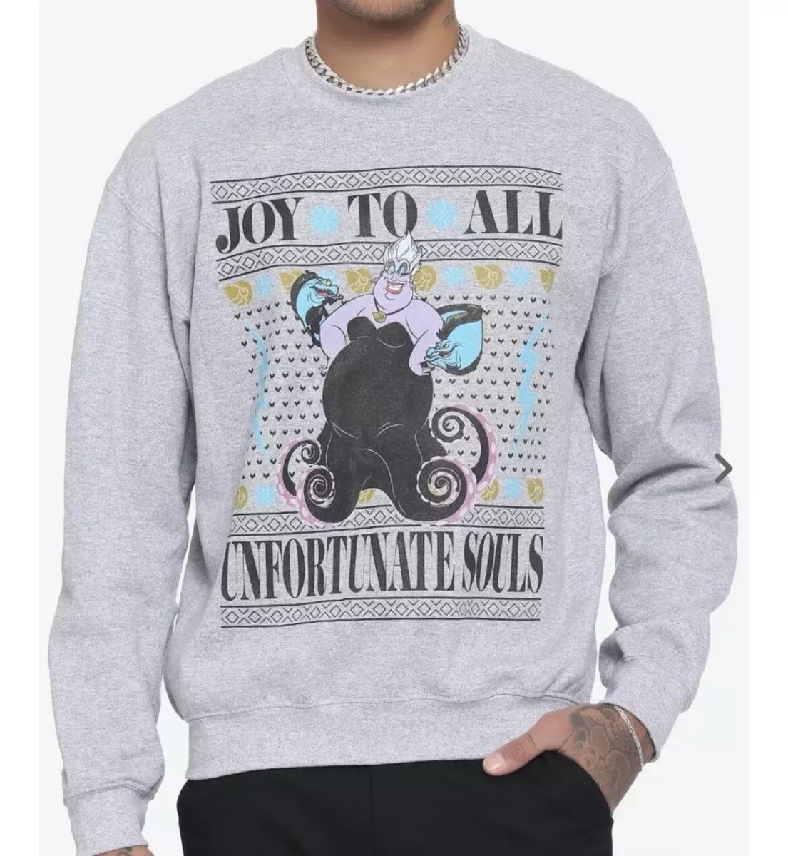 Poleron Disney Villains Ursula Holiday Grande Nueva Unisex