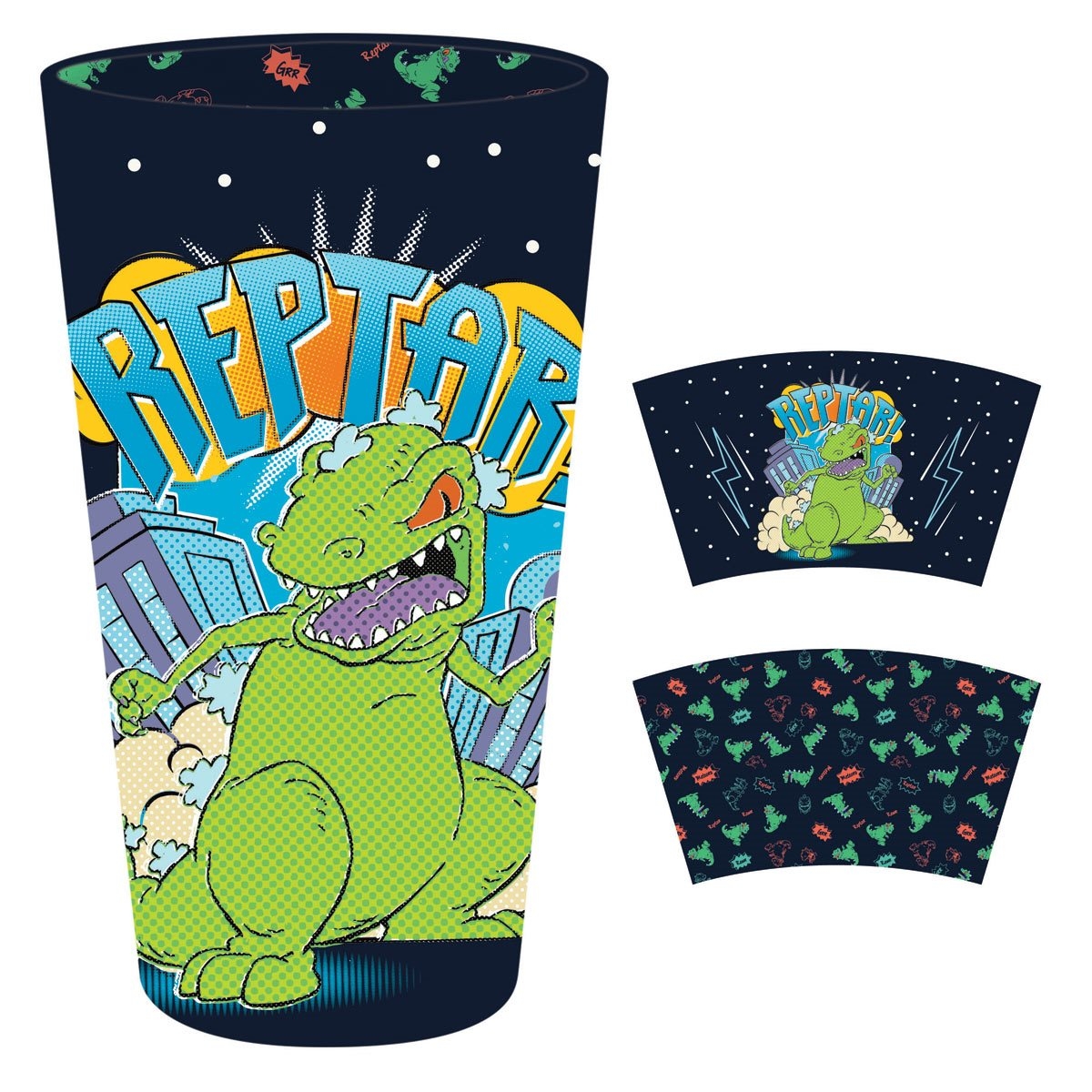 Vaso Nickelodeon Reptar 16 OZ