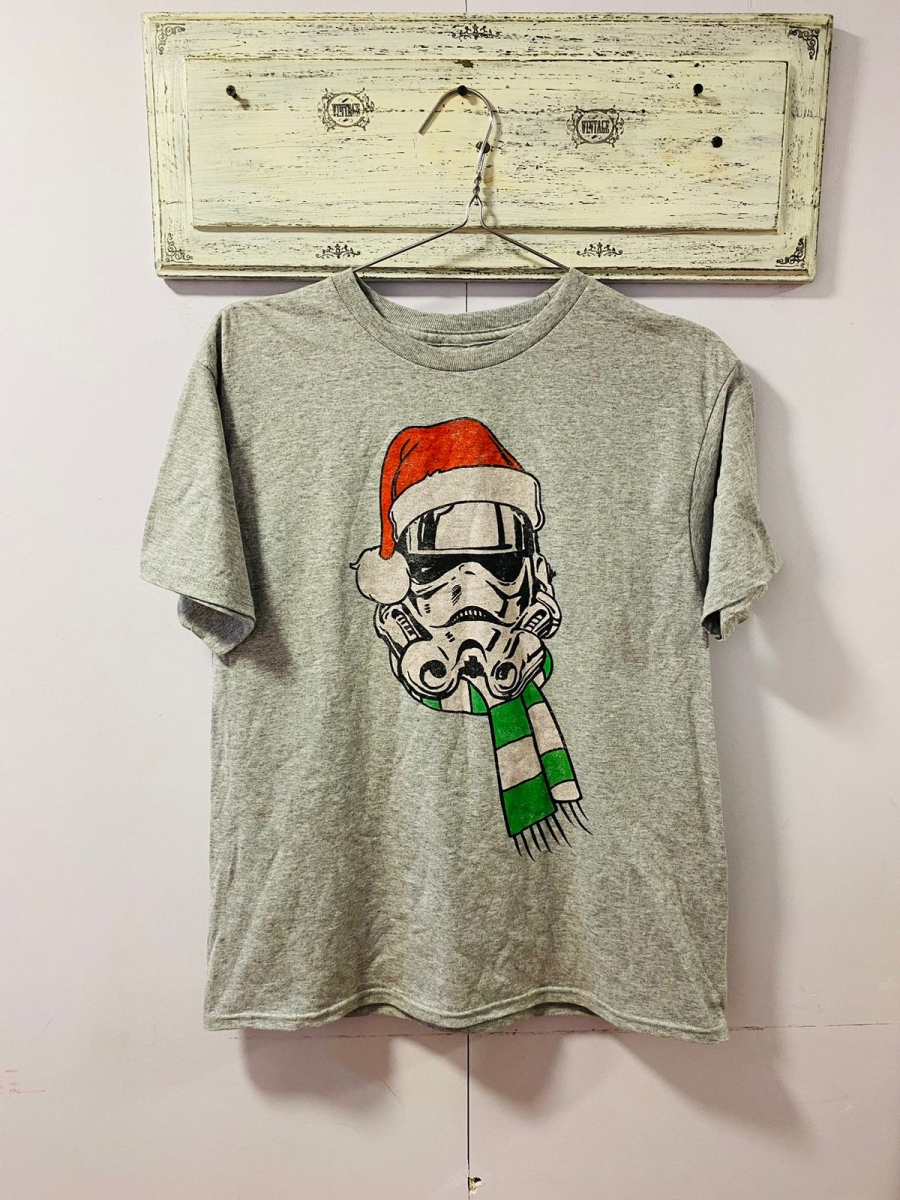 Polera Star Wars Stomtrooper para niño color gris 