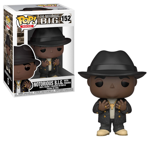 Funko Pop Notorious BIG with Fedora (152)