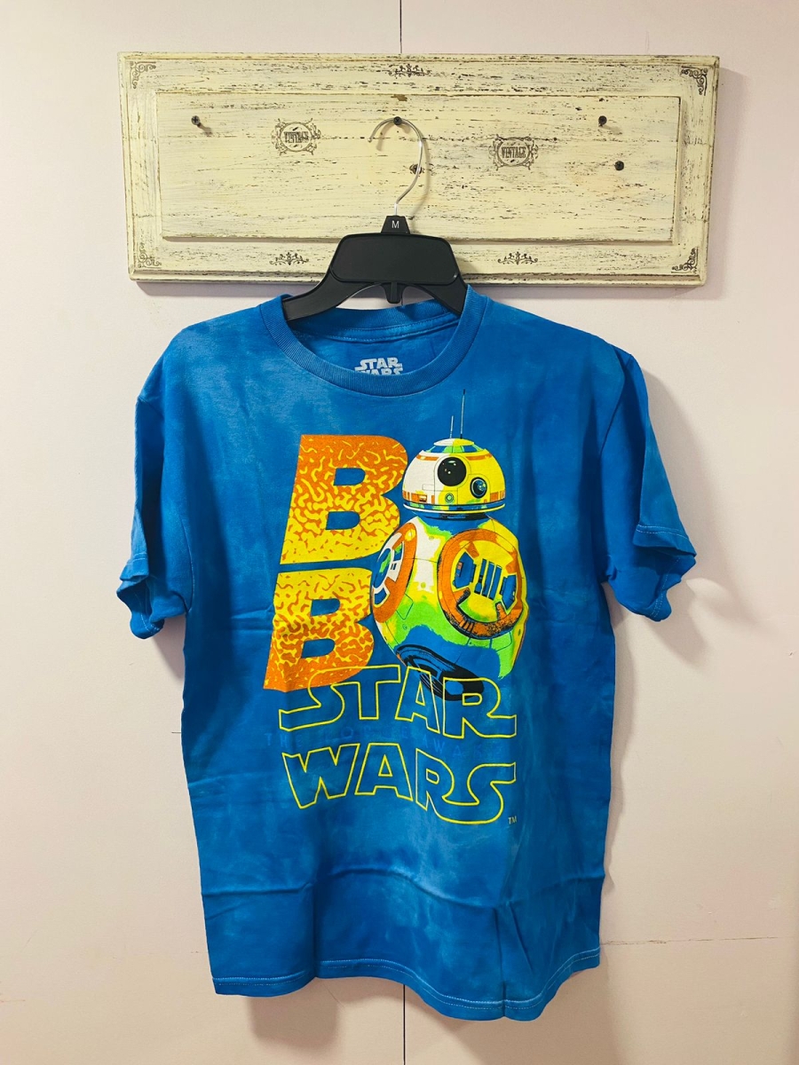 Polera Star Wars para niño color celeste