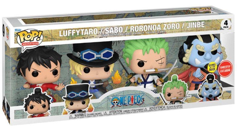 Funko Pop One Piece 4 Pack Gw Exclusivo